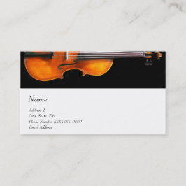 Violin Viola Visitekaartje voor de Violin Site