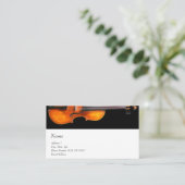 Violin Viola Visitekaartje voor de Violin Site (Staand voorkant)