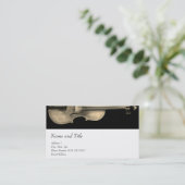 Violin Viola Visitekaartje voor de Violin Site (Staand voorkant)