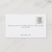 Violin Viola Visitekaartje voor de Violin Site (Achterkant)