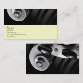 Violin Viola Visitekaartje voor de Violin Site (Voorkant / Achterkant)