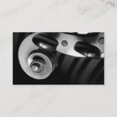 Violin Viola Visitekaartje voor de Violin Site (Achterkant)