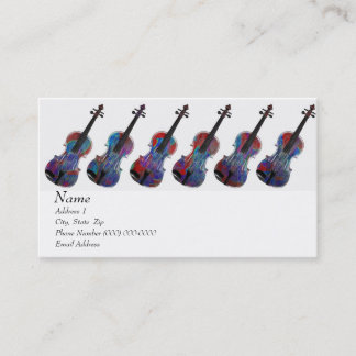 Violin Viola Visitekaartje voor de Violin Site
