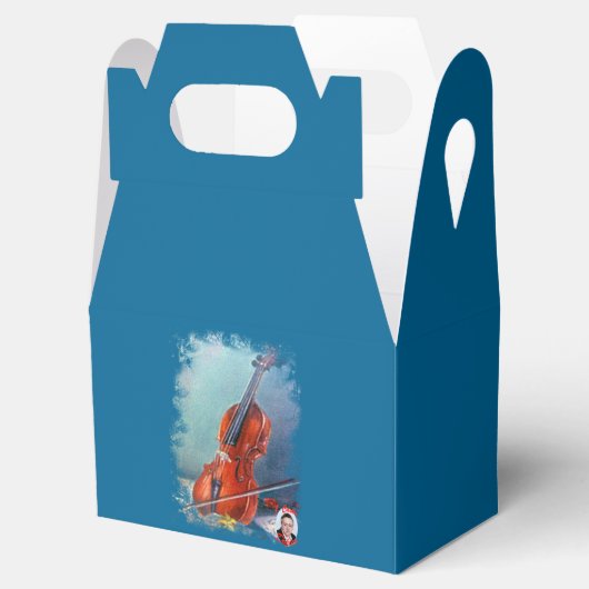 Violín/Violin Bedankdoosjes (Geopend)