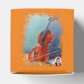 Violín/Violin Bedankdoosjes (Bovenkant)