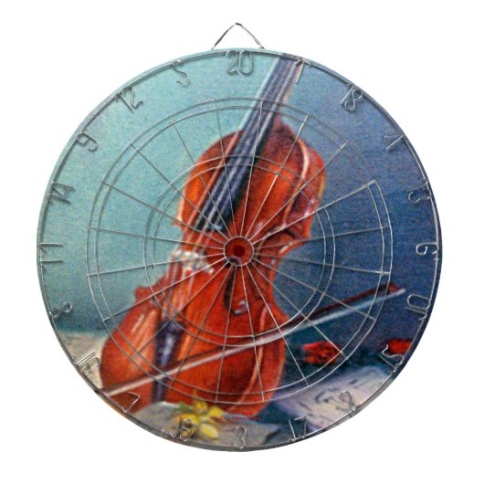 Violín/Violin Dartbord (Voorkant)