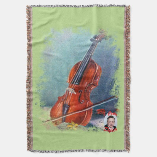 Violín/Violin Deken (Voorkant Verticaal)