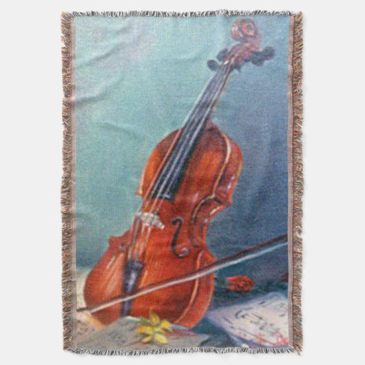 Violín/Violin Deken (Voorkant Verticaal)