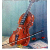 Violín/Violin Douchegordijn (Voorkant)