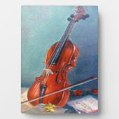 Violín/Violin Fotoplaat (voorkant)
