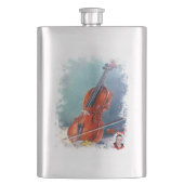 Violín/Violin Heupfles (Voorkant)