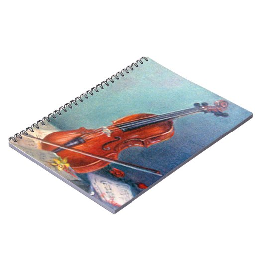 Violín/Violin Notitieboek (Linkerzijde)