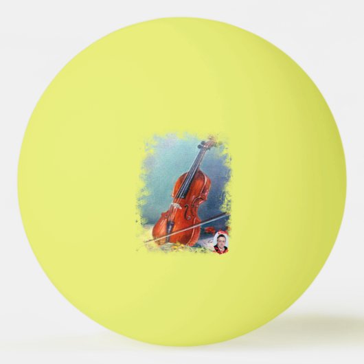 Violín/Violin Pingpongbal (Voorkant)