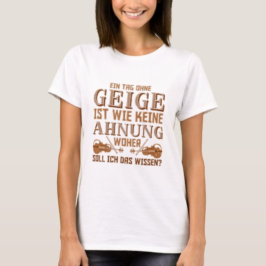 violin violin player violin player t-shirt (Voorkant)