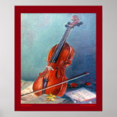 Violín/Violin Poster (Voorkant)