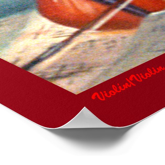 Violín/Violin Poster (Hoek)