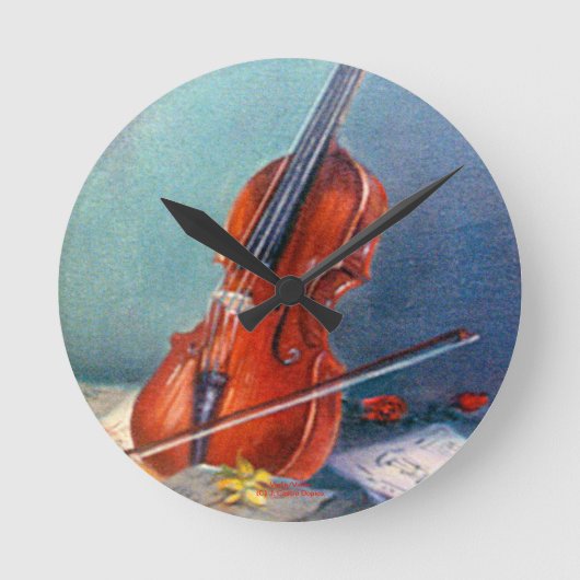 Violín/Violin Ronde Klok (Voorkant)