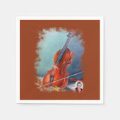 Violín/Violin Servetten (Voorkant)