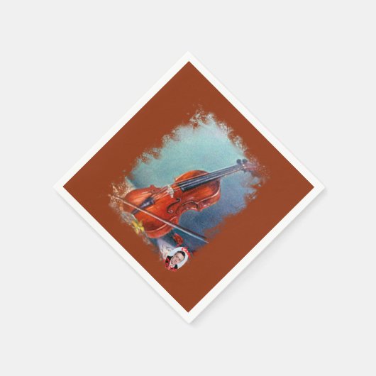 Violín/Violin Servetten (Hoek)