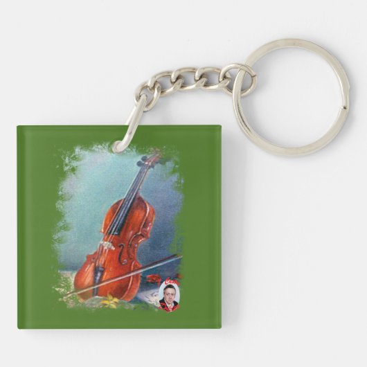 Violín/Violin Sleutelhanger (Achterkant)