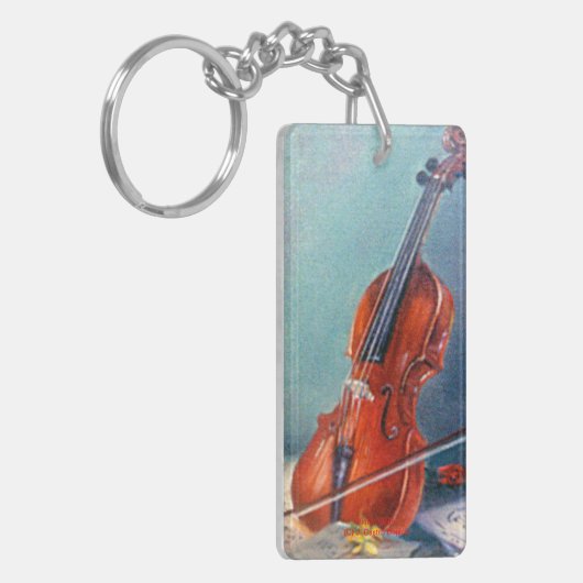 Violín/Violin Sleutelhanger (Voorkant Links)