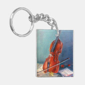 Violín/Violin Sleutelhanger (Voorkant Links)