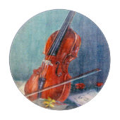 Violín/Violin Snijplank (Voorkant)