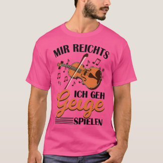 Violin violin speler violin 10 t-shirt