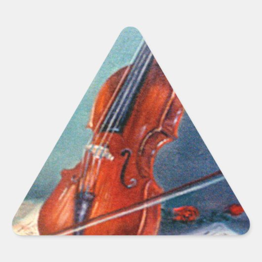 Violín/Violin Sticker (Voorkant)