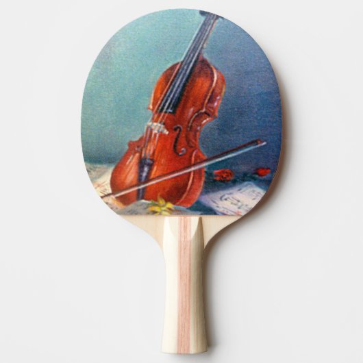 Violín/Violin Tafeltennisbatje (Voorkant)