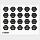 Violin - Violin Talent Loading Ronde Sticker (Vel)