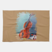 Violín/Violin Theedoek (Horizontaal)