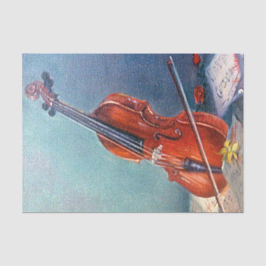 Violín/Violin Tissuepapier (Voorkant)