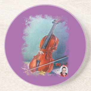 Violín/Violin Zandsteen Onderzetter