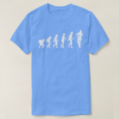 Violin Violinist Evolutie T-shirt (Design voorkant)