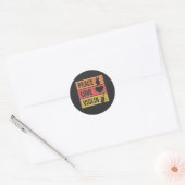 Violin Violinist Fiddle Ronde Sticker (Envelop)