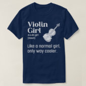 Violin Violinist String Instrument T-shirt (Design voorkant)