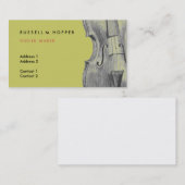 Violin Visitekaartje (Voorkant / Achterkant)