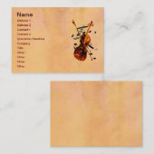 Violin Visitekaartje (Voorkant / Achterkant)