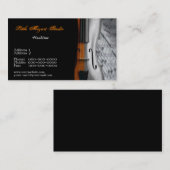 Violin Visitekaartje (Voorkant / Achterkant)