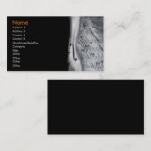 Violin Visitekaartje (Voorkant / Achterkant)