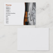 Violin Visitekaartje (Voorkant / Achterkant)