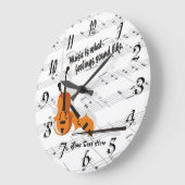 Violin - wat klinkt als een ronde wandklok (Hoek)