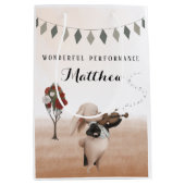 Violin Wonderful Performance Cadeau Medium Cadeauzakje (Voorkant)