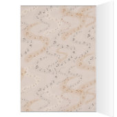 Violin Wonderful Performance Wenskaart (Binnen (Links))