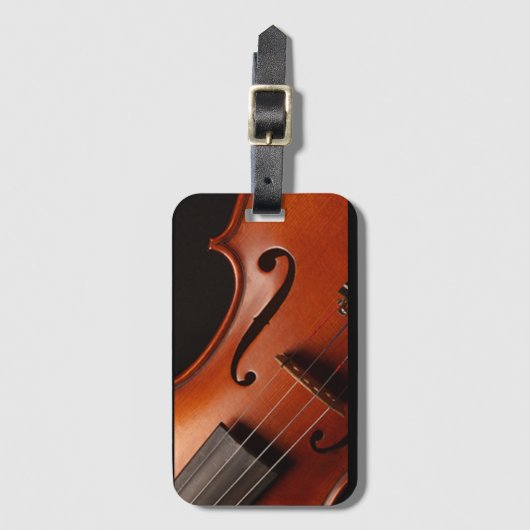 Violine bagagelabel, Bagagelabel (Voorkant (verticaal))