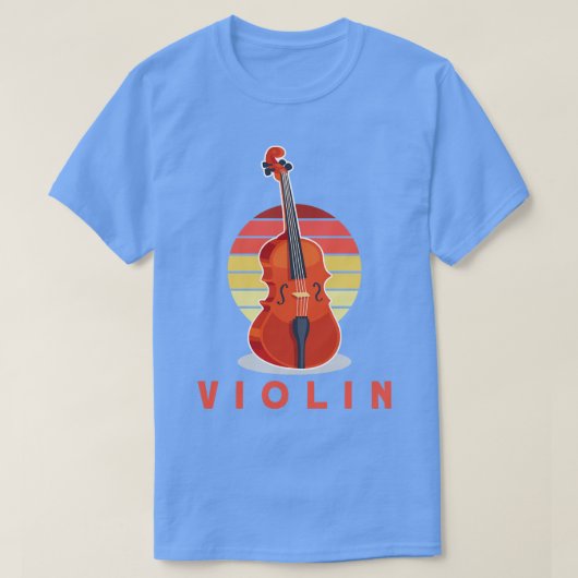 Violinist 5 t-shirt (Design voorkant)