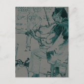 Violinist Briefkaart (Voorkant)
