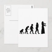 Violinist Briefkaart (Voorkant / Achterkant)