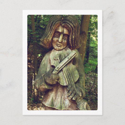 Violinist Briefkaart (Voorkant)